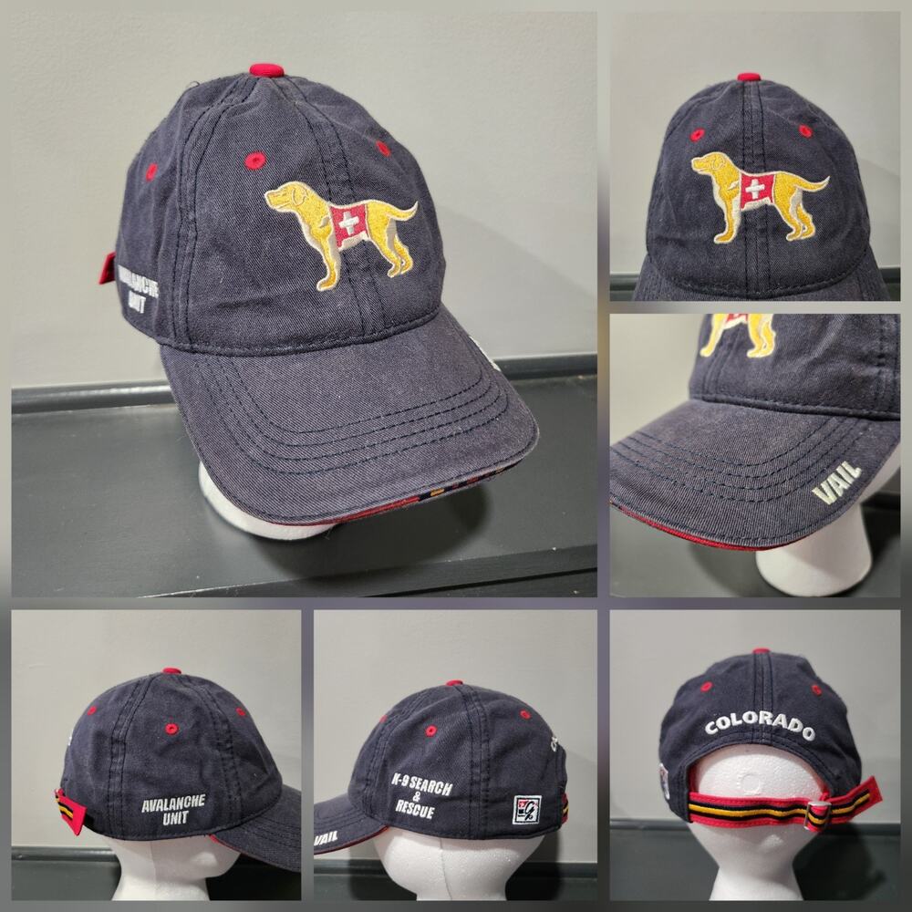 Vail Ski Mountain‎ Search & Rescue Dog The Game Youth Adjustable Strapback Hat